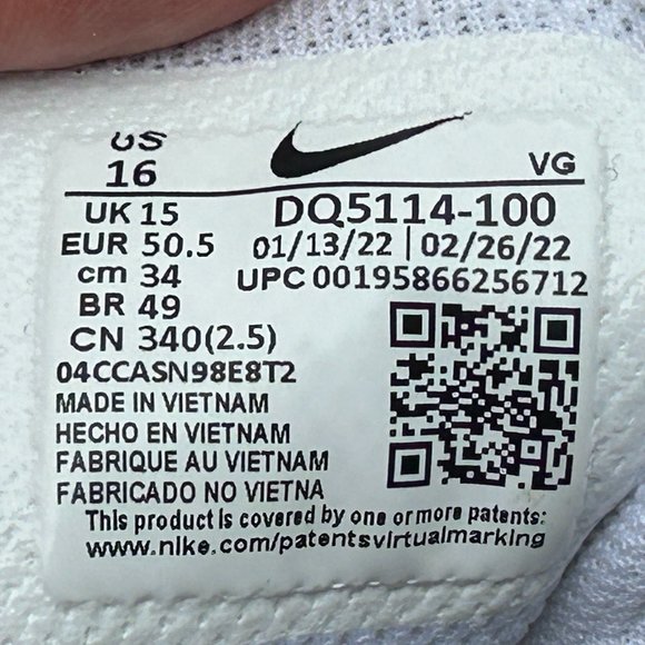 Nike Vapor Edge Shark Football Cleats – Men’s Size 16 – New - Picture 11 of 11